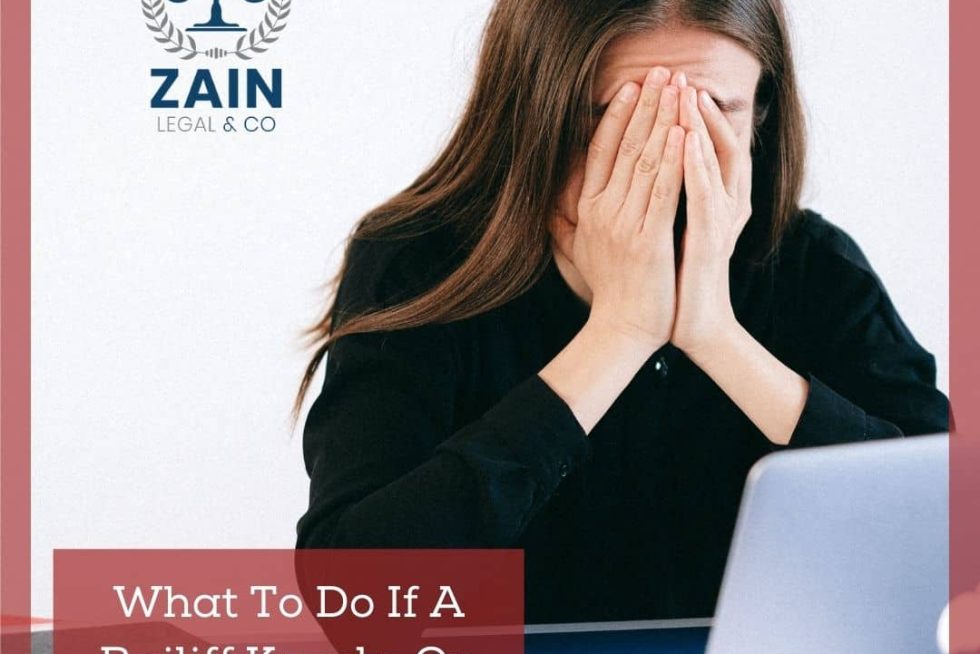 What To Do If A Bailiff Knocks On Your Door